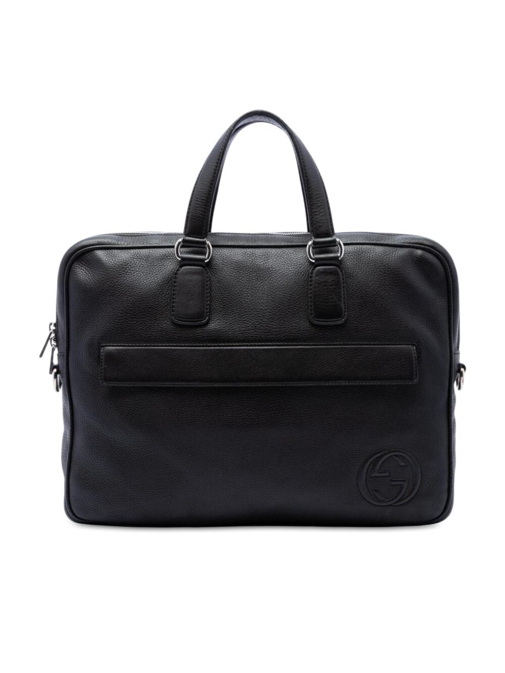 Gucci Calfskin Soho Briefcase Pre-Loved #347855G62B